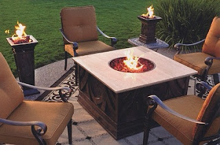 prefabricated fire table