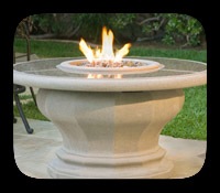 prefabricated fire table