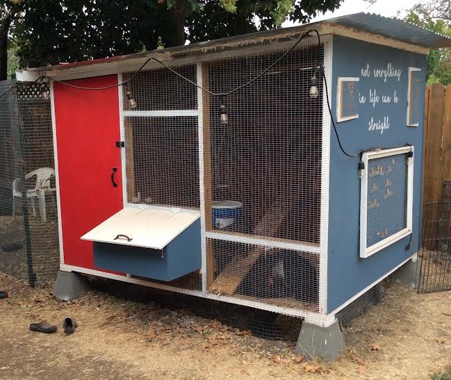 contemporary chicken coop