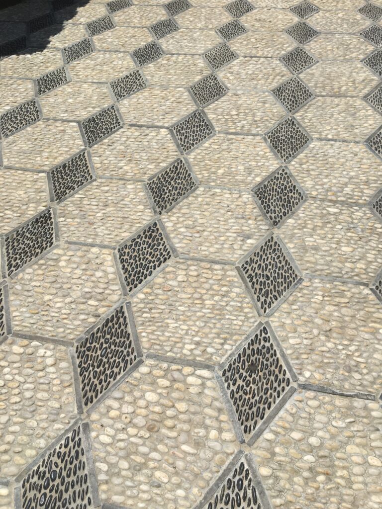 Paving Example- Chinese Garden section