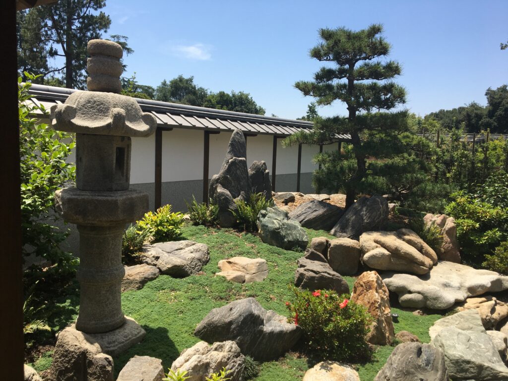 Shoya House inner courtyard garden