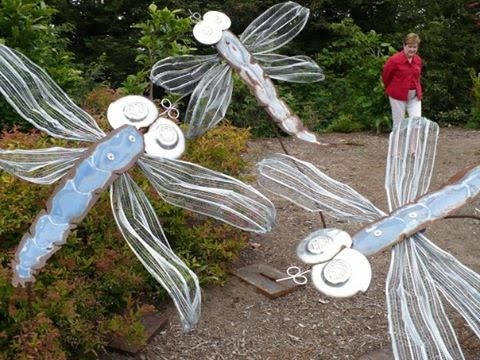 Dragon Fly Sculptures