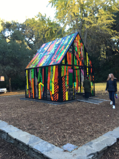 Stained Glass House Descanso Gardens L.A. Garden Art