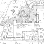 big view of a curvilinear design