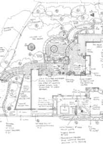 big view of a curvilinear design