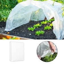 hoops and cloth for protecting seedlings and small plants