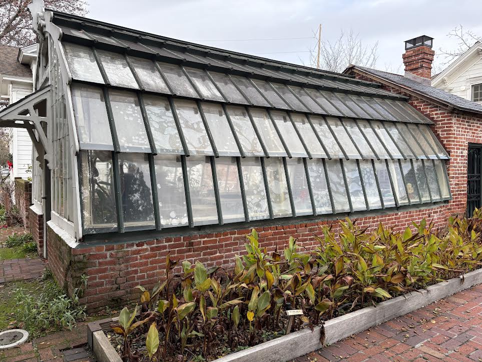 Luther Burbank's Green House side view