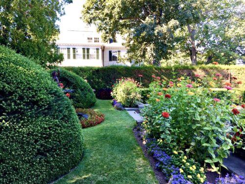 Fuller Garden in North Hampton, NH showcases roses and other fine flowering plants