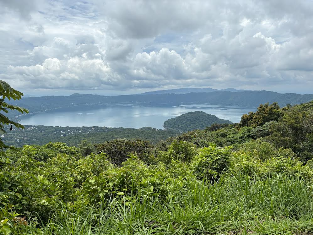 Lake at Santa Ana in El Salvador