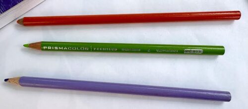 Secondary colors- orange, green and purple for color blog