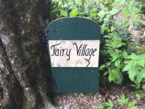 fairy village sign