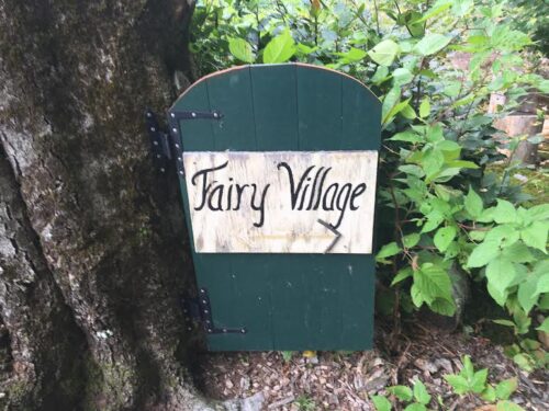 fairy village sign