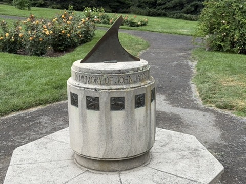 Sundial with Astrological Tiles