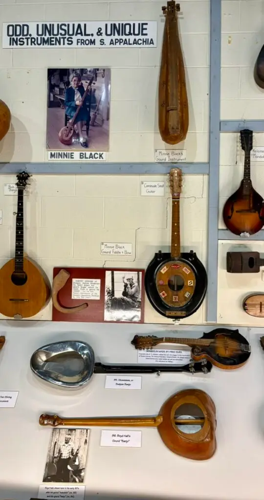 Interesting instruments for the Appalachias