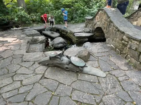 Fishing time at Winterthur