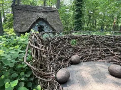 Huge Birds Nest with Eggs at Winterthur