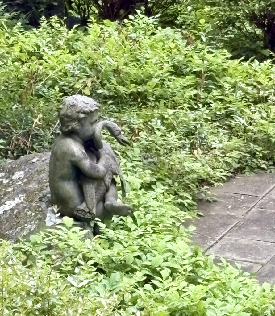Boy with Goose at Winterthur
