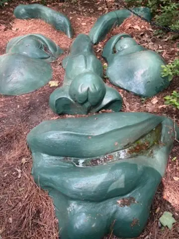 Green Man Sculpture at Winterthur