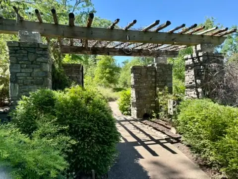 Gate and Arbor Entry at the howe Garden at Cheekwood