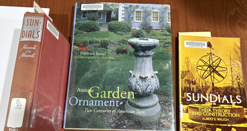 books about sundials