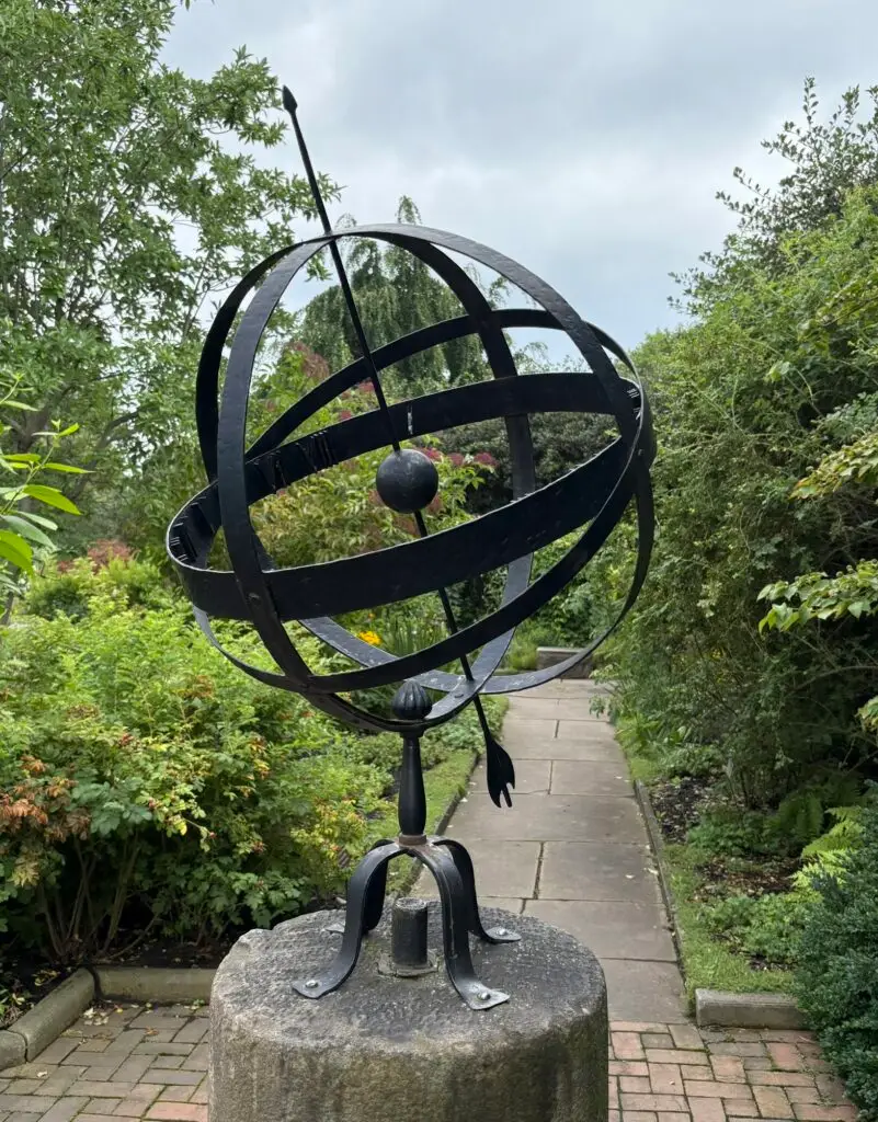 Armillary Sphere at the Cleveland Botanical Garden